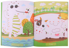 Dot-To-Dot Drawing Book-Adorable Animals