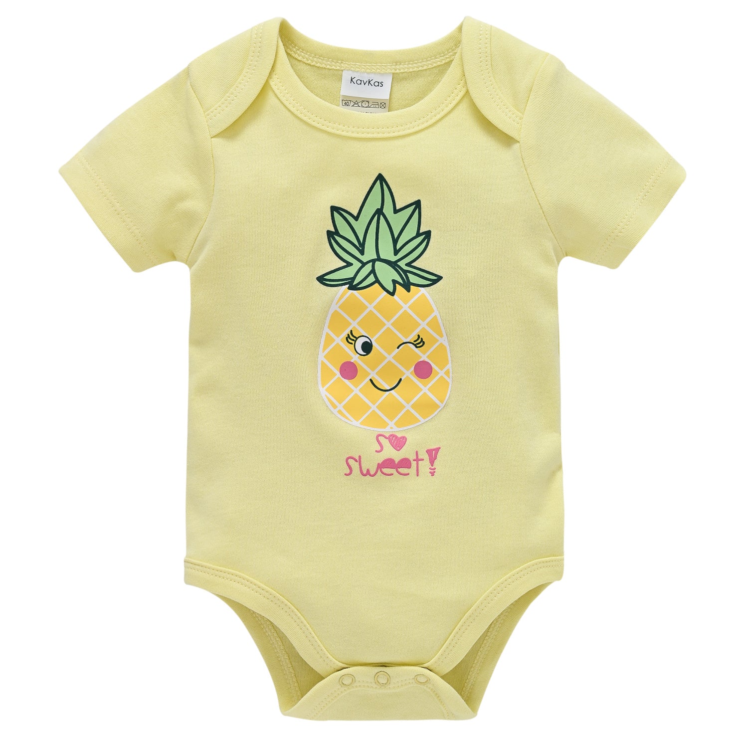 Yellow Pineapple Bodysuit
