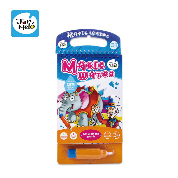Magic Water Coloring Pad- Amusement Park