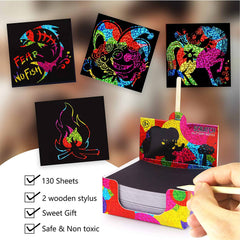 Scratch Glittery Notes