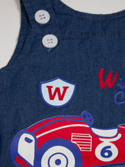 Boys Cars Two Piece Dungaree