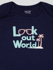 Look out world boy bodysuit