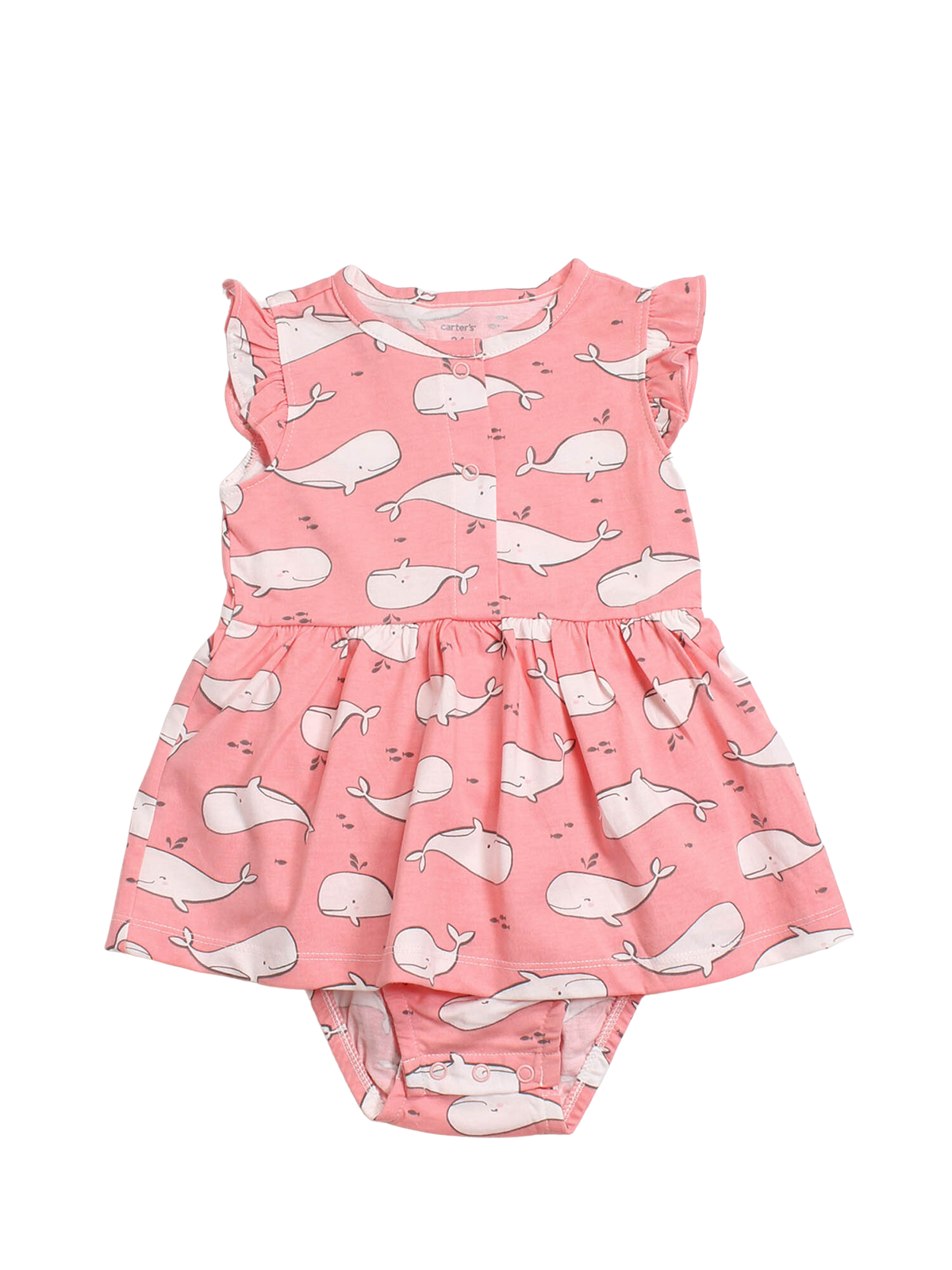 Whale Romper Dress