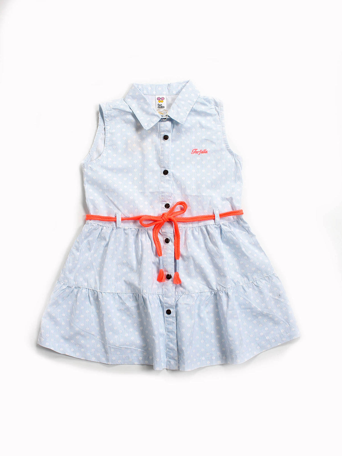 Sky Blue & Neon Dress