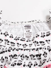 Black & Pink Fancy Onesie