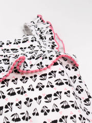 Black & Pink Fancy Onesie