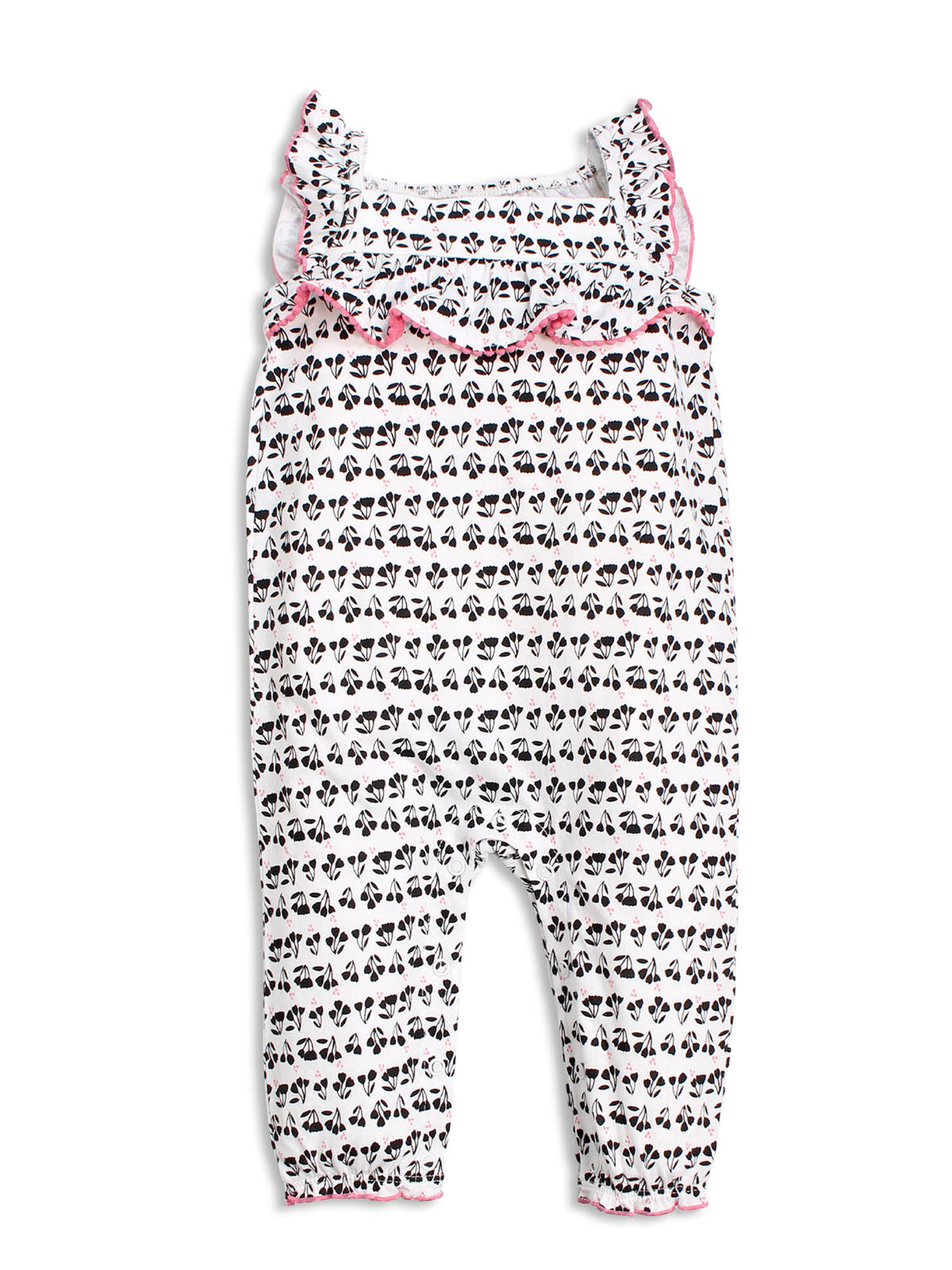 Black & Pink Fancy Onesie