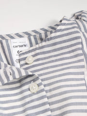 Gray lines Fancy Onesie